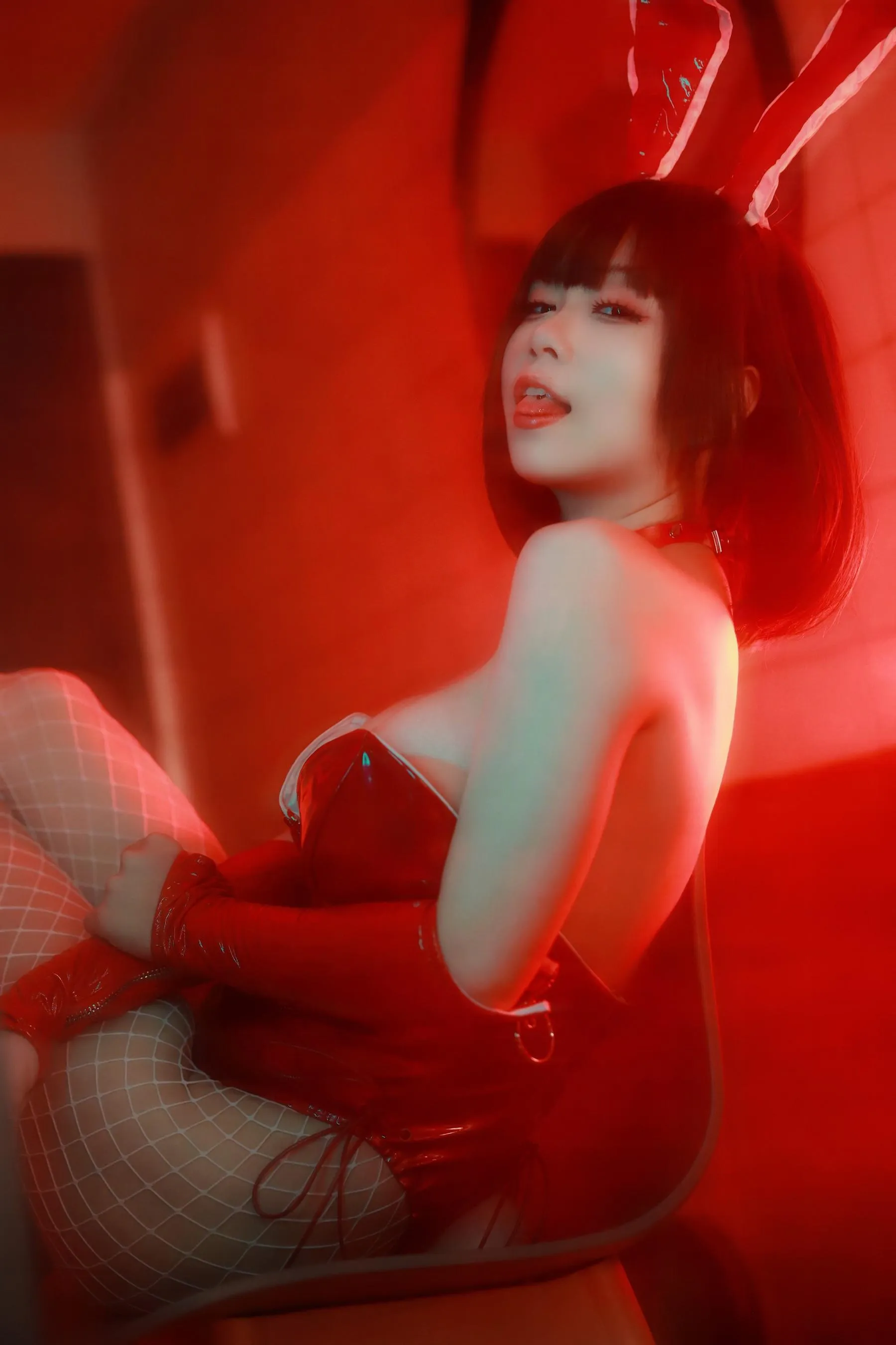 末夜787 – NO.07 红色兔女郎 [35P]插图9